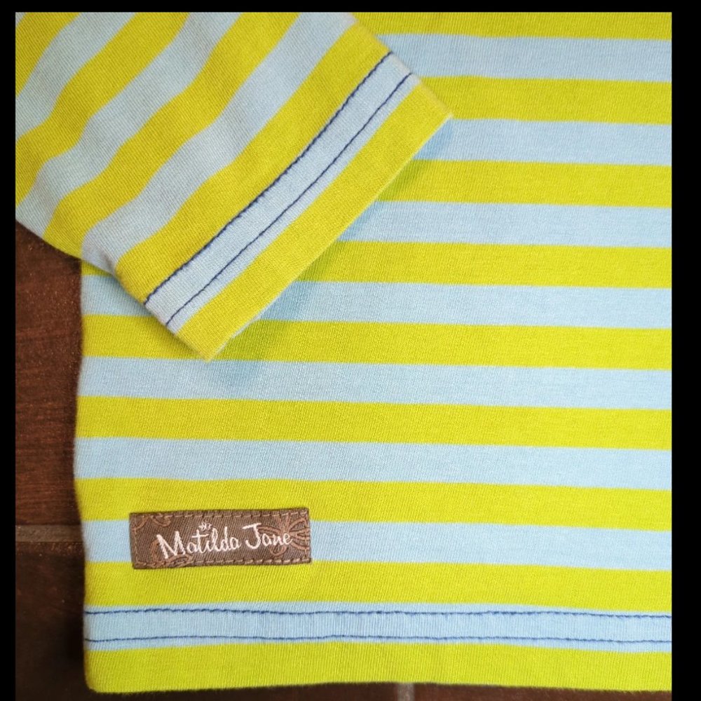 14 Matilda Jane Paint By Number Mellon Tee Long Sleeves Shirt Top - Picture 6 of 8